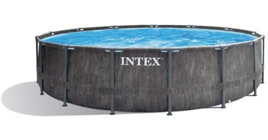 INTEX Bazen GREYWOOD PRISM FRAME 26742NP 457 x 122 cm, filter pumpa, ljestve
