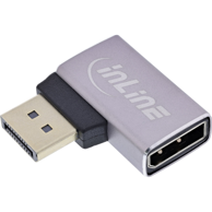 INLINE DisplayPort adapter, sivi/crni