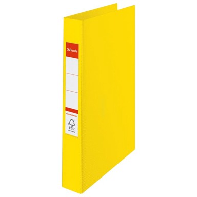 ESSELTE Uložna mapa 4 ringa fi 25 mm A4 hrbat 35 mm Vivida 14458 žuta