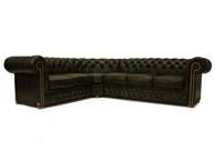 CHESTERFIELD Kutna Garnitura First Class Leather, Cloudy Green