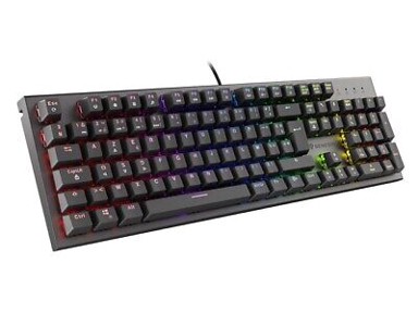 GENESIS Gaming tipkovnica Thor 300 RGB FR, mehanička, pozadinsko osvjetljenje, RED switch