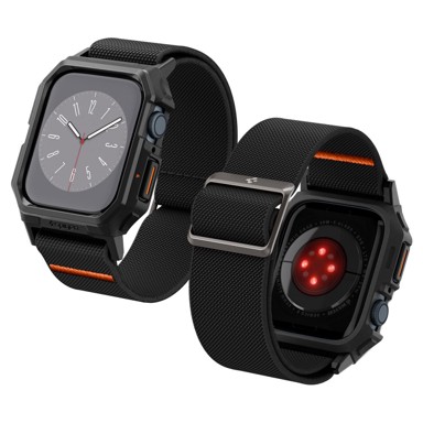 SPIGEN Remen Lite Fit Pro za Apple Watch 44/45mm, matte black ACS07103