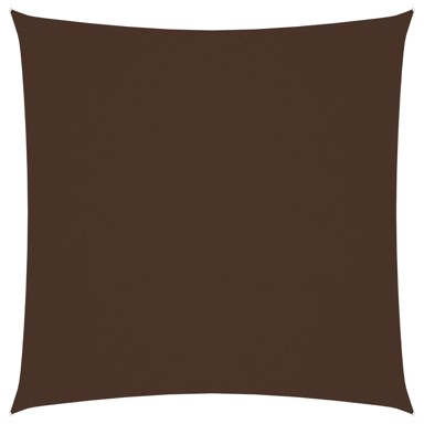 Jedro protiv sunca od tkanine Oxford četvrtasto 4 x 4 m smeđe