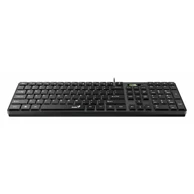 GENIUS Tipkovnica SlimStar 126, USB, crna