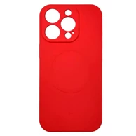 MM TPU Silicone Mikro MagSafe maskica za iPhone 16 Pro, tamno crvena