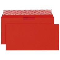 ELCO Kuverte u boji 11x23 cm strip 25 kom crvene