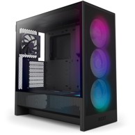 NZXT Kućište H5 Flow RGB, crno, ATX Mid Tower