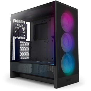 NZXT Kućište H5 Flow RGB, crno, ATX Mid Tower