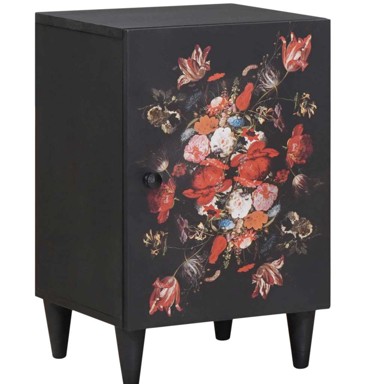 Kupaonski ormar, šareni, 38 × 33,5 × 58 cm, čvrsto drvo manga