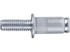 FORTUM Vijak za zakivanje 4770675, čelik, M5 × 10 mm, 50 kom