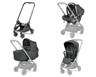 STOKKE Kolica 3u1 City Loop Lounge, metal