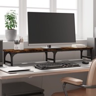 Stalak za monitor, boja dimljenog hrasta, 105x23x15,5 cm, drveni