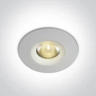 ONE LIGHT Ugradbena led svjetiljka 3w/4000k/270lm ip65 bijela dm10103m/w/c