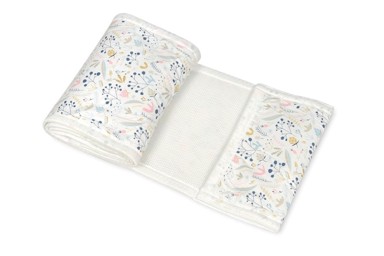 BABYMATEX Zaštitni branik za dječji krevetić BUMP AIR DESIGN, 360 x 30 cm, motiv cvijeće