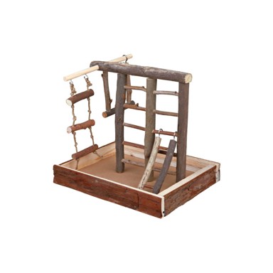 TRIXIE Igračka za ptice, drveno igralište, 28x25x22 cm