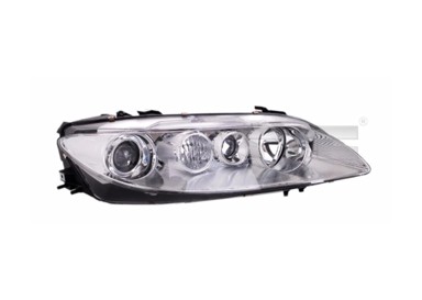 TYC Far MAZDA 6 02-07 lijevi -05 H1/H1/H3 krom 20-0330-15-2