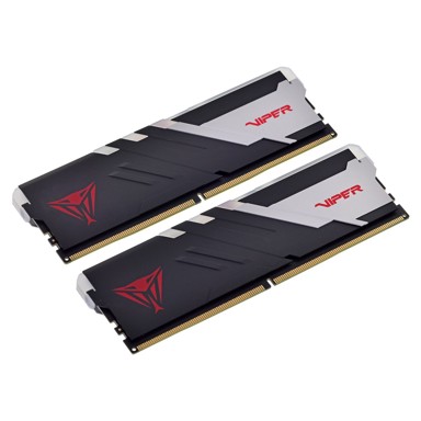 PATRIOT RAM memorija Viper Venom PVVR532G600C36K, 32GB (2x16GB), DDR5-6000, CL36, DIMM, crno/bijela, RGB, ECC