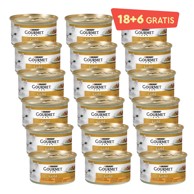 GOURMET GOLD Hrana za mačke piletina/jetra 85 g, 24