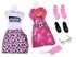 ANLILY Lutka, S odjećom i dodacima, Za4303