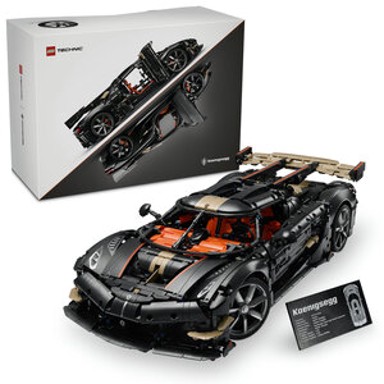 LEGO TECHNIC Građevinski set, 42232, megaautomobil Koenigsegg Sadair’s Spear