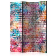 Sobna pregrada u 3 dijela Colourful Brick 135x172