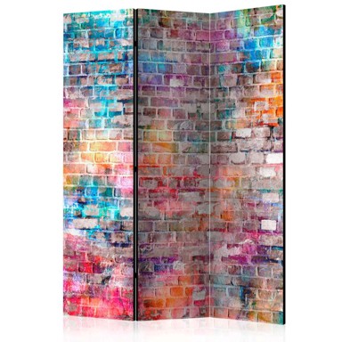 Sobna pregrada u 3 dijela Colourful Brick 135x172