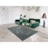 UNIVERSAL Plavi tepih od viskoze Vintage Flowers, 140 x 200 cm