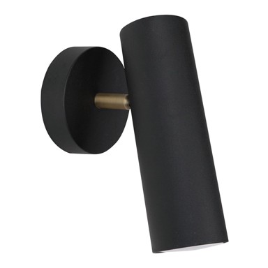 SULION Zidna rasvjeta Milan, 17 cm, crna