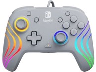 PDP Kontroler za Nintendo Switch Afterglow Wave, žični, sivi