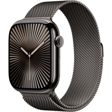 APPLE Pametni sat Series 10 GPS + Cellular 46mm, Slate Titanium kućište, Slate Milanese Loop - S/M