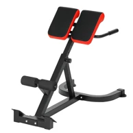Rimska stolica za hiperekstenziju leđa podesiva po visini, nosivost 120 kg, 112 x 62 x 88 cm, crveno-crna