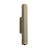 LOOK LED Kvadratna zidna svjetiljka AP2 D30 H300 3000K ID353364, mesingana