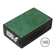 DEDRA Dijamantna kocka za ručno poliranje 100