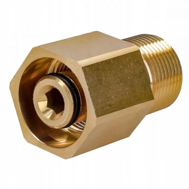 OEM Adapter Easy!Lock 5 za visokotlačni perač Kärcher HD/HDS, M22 x 1,5, 300 bar, 155°C, mesingani