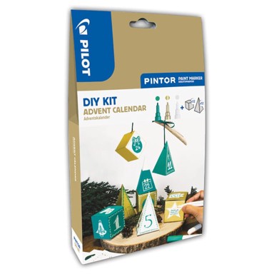 PILOT Set diy kit pintor 3 markera i adventski kalendar