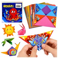 ORIGAMI Kreativni komplet, upute za izradu, 100 listova u boji