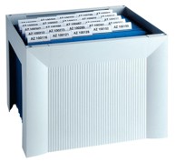 KARAT Stalak za viseće mape, siva