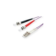 ROLINE VALUE Optički kabel, 50/125µm LC/ST Duplex, OM4, 5,0 m, ljubičasti