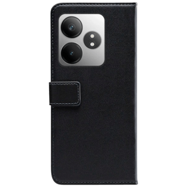 MOBILIZE PU kožna futrola tipa knjige za Realme GT 6 / GT 6T, crna