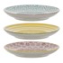 BLOOMINGVILLE Tanjuri desertni u setu 3 kom keramički Patrizia, ø 16 cm