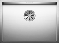 BLANCO Sudoper CLARON 550-U InFino INOX 18/10, bez dalj.upr.