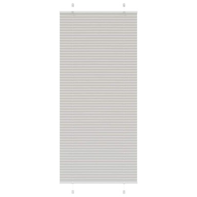 Plisirana roleta svijetlosiva 100x200 cm širina tkanine 99,4 cm
