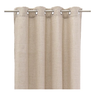 CASA SELECCIÓN Smeđa zavjesa 140x260 cm Cuadrille