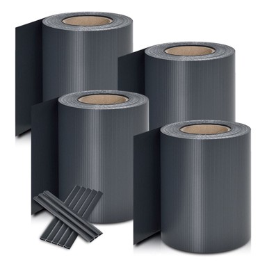 HOMESTAR Set traka za privatnost ograde 35 x 0,19 m, antracit