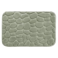 DOUCEUR D'INTÉRIEUR Zelena kupaonska prostirka 50x80 cm Ricochet