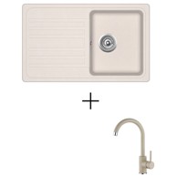 AQUASANITA Set Notus SQ101-W + SHR J bež