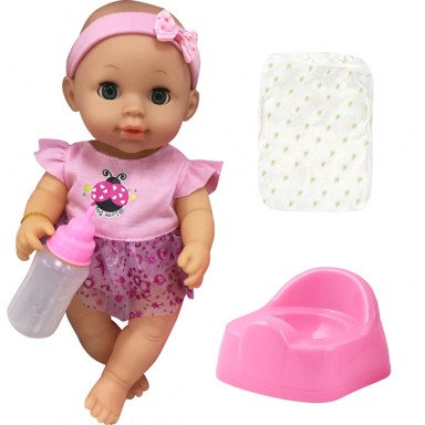 RONG LONG Beba s kahlicom i pelenom, 30 cm