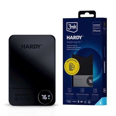 3MK Powerbank Magsynergy 5000 mAh, crni