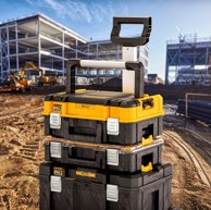 DEWALT Kutija za alat TSTAK BOX I, DWST83344-1, s metalnom ručkom