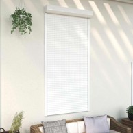Roleta, 110 x 220 cm, aluminij i poliuretan, bijela